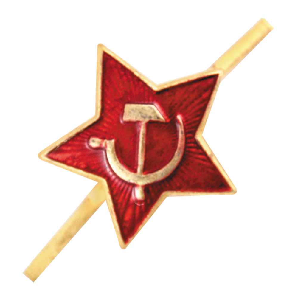 USSR Red Army Star Cockade Hat Badge 