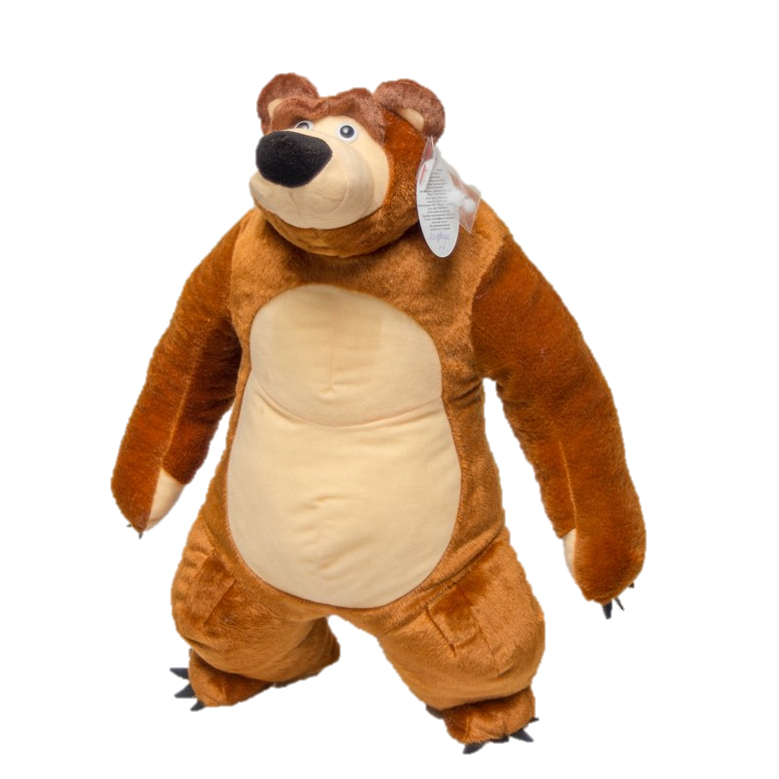 Masha and The Bear Funny Plush Soft Toy 15.7'' (40 cm) | Product sku G ...