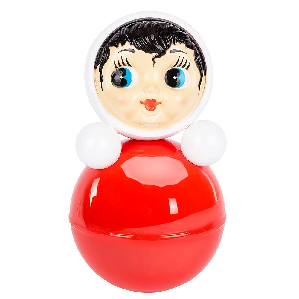 Nevalyashka LadyBug Doll Children's Musiсal 6С-020 Roly Poly Russian Toy 