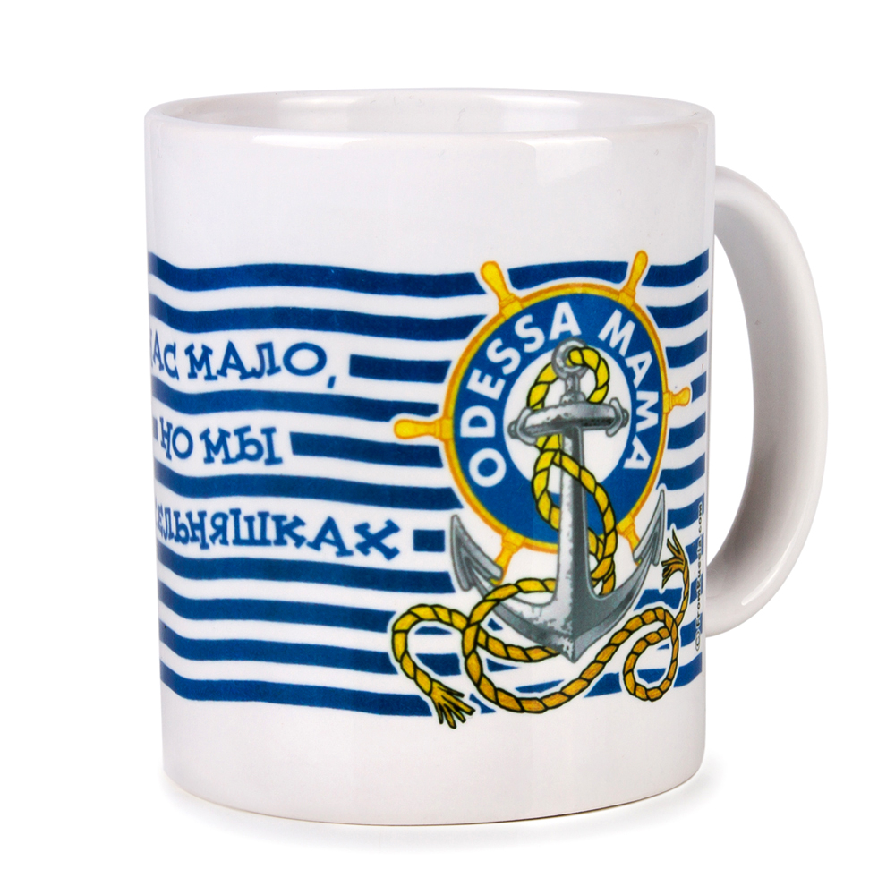 We Are Few But We Are In Stripes Print Mug Product Sku S 169264