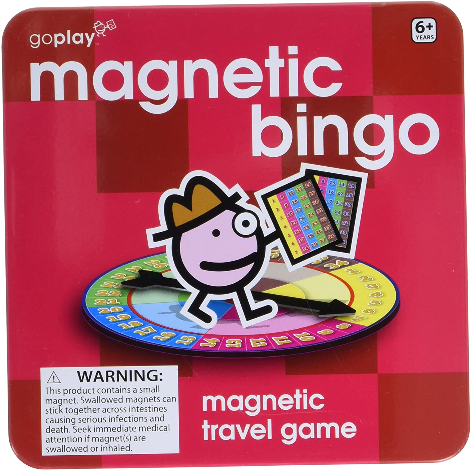 BINGO aquarelle Magnétique Travel Board Games-aux Dames 