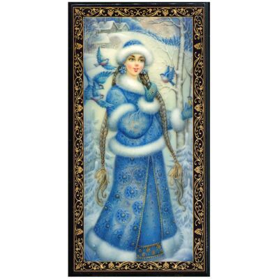 Snow Maiden Lacquer Trinket Box