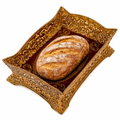 Birch Bark Bread and Pastry Basket