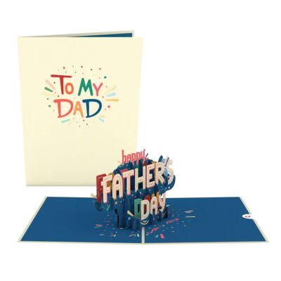 Happy Father&#039;s Day 3D Pop-Up Card