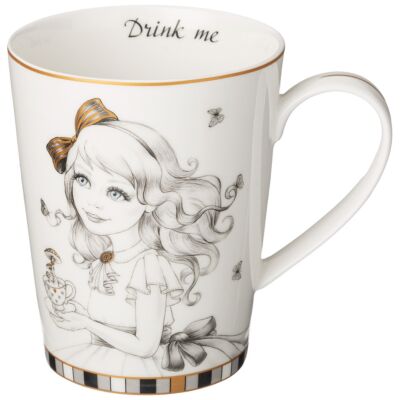 Alice in Wonderland Cheshire Cat Porcelain Mug