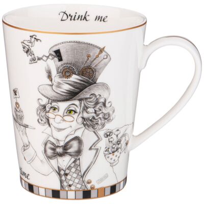 Alice in Wonderland The Mad Hatter Porcelain Mug