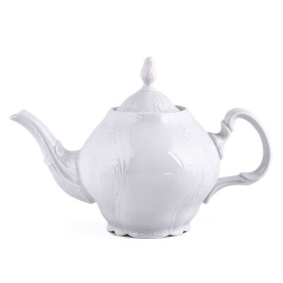 Bernadotte Bohemian Porcelain Teapot 24 fl oz (color: white)