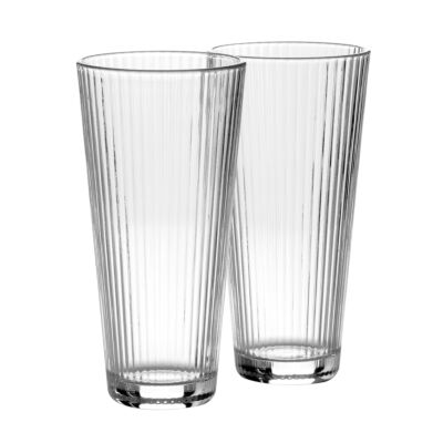 Beam Glass High Glasses With Lines Set of 2