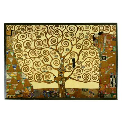 The Tree of Life by Gustav Klimt Wooden Jewelry Trinket Box