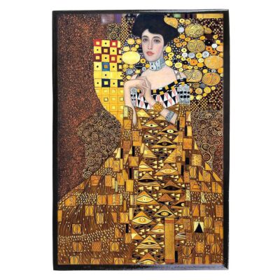 Wooden Jewelry Trinket Box Adele by Gustav Klimt