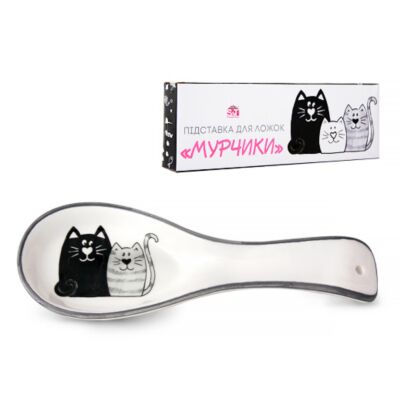 Kittens Ceramic Spoon Rest
