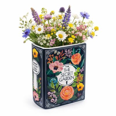 The Secret Garden Small Ceramic Book Vase