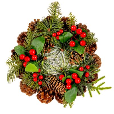 Red Winter Berries Christmas Wreath