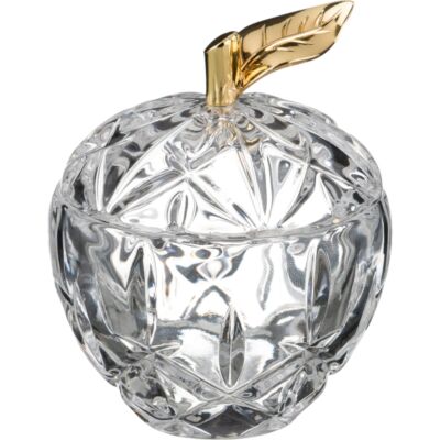 Apple Muza Glass Dessert Bowl with Lid