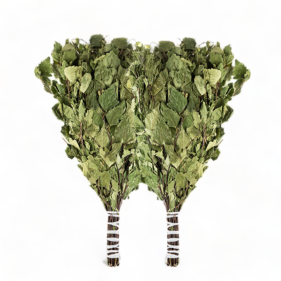 Birch Tree Sauna Whisk Banya Venik Set of 2