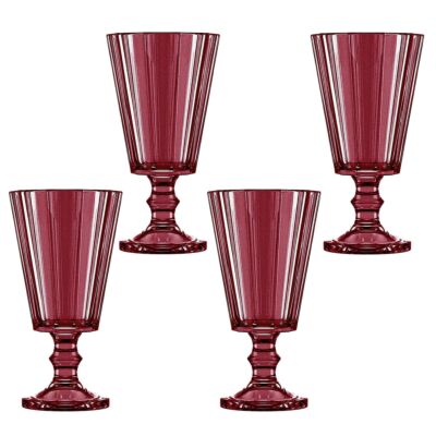 Vintage Style Shot Glasses Set of 4 Lafitnik in Pink
