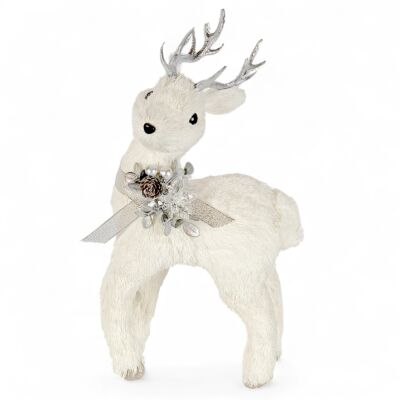 14&quot; Standing Reindeer Christmas Decoration