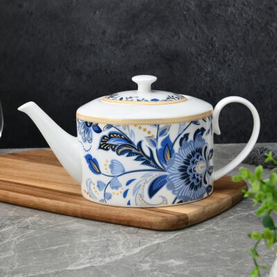 Melodie de Fleurs Porcelain Teapot 37 oz.