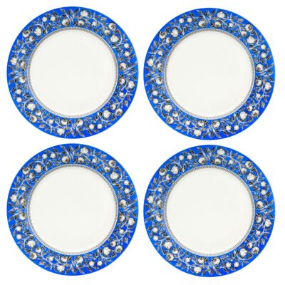 Hanukkah Porcelain Dinner Plate Set of 4