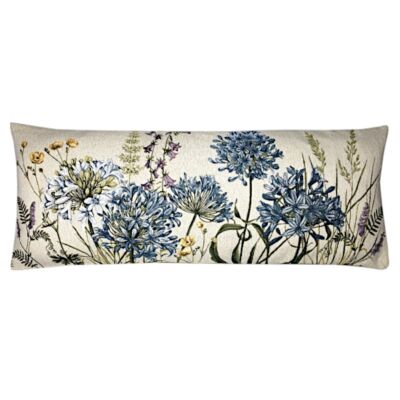 Lily of the Nile Decorative Long Tapestry Pillow