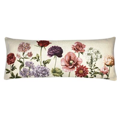 Wildflowers Lumbar Tapestry Pillow