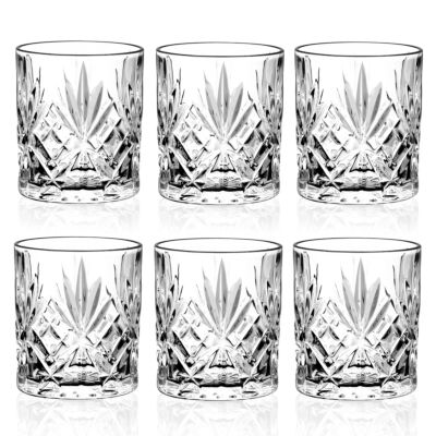Crystal Rocks High Quality Shot Glass Set of 6