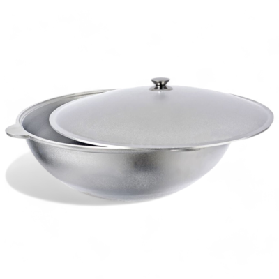 Aluminum Kazan Cooking Pot with Lid 15 L