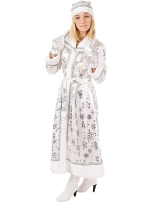 Shiny Snow Maiden Masquerade Costume