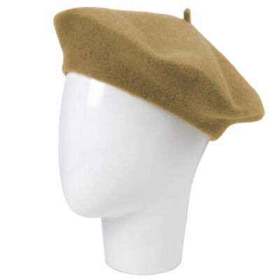 Mustard Color Wool Beret