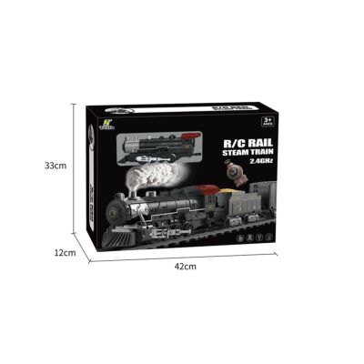 Remote Control Big Scale Steaming Train Set with Sound &amp; Light