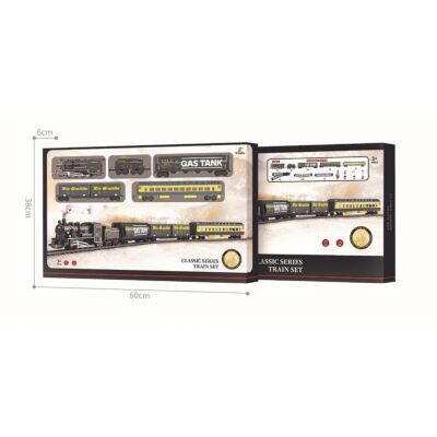 Retro Train Set with Sound &amp; Light