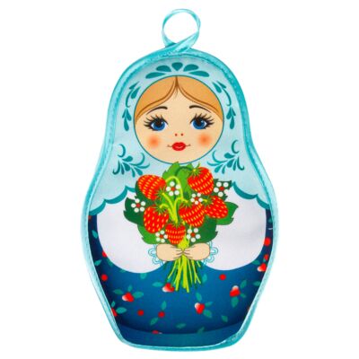 Strawberry Nesting Doll Potholder