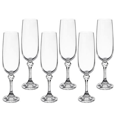 Julia Champagne Glasses Set of 6