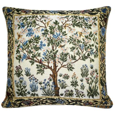 Blooming Apple Tree. William Morris Tapestry Pillow