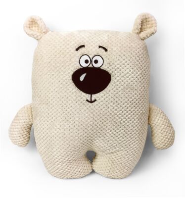 Polar Bear Soft Plush Anti-Stress Hugging Pillow
