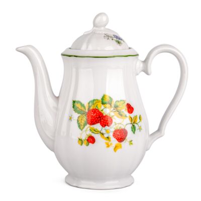 Very Berry Bohemian Porcelain Coffee Pot