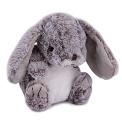 Pebble Grey Bunny Plush Toy Clever Monsters 7&quot;