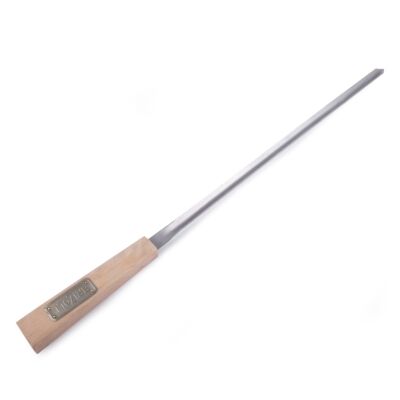 Stainless Steel BBQ Skewer with Wooden Handle