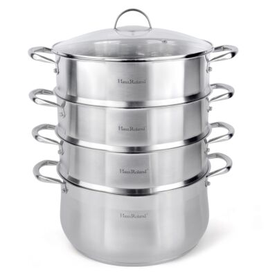 Stainless Steel Multi-Tier Steamer Pot