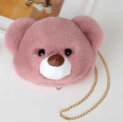 Pink Teddy-Bear Purse
