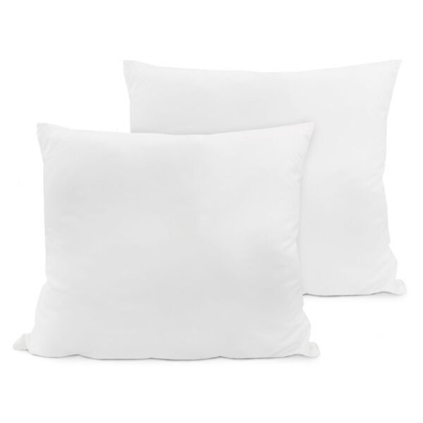 Cotton Pillowcase Set of 2 in White 27x27&quot;