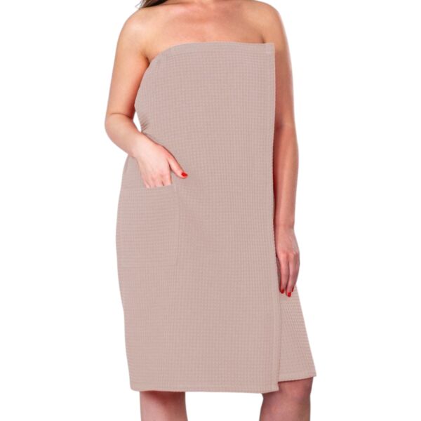 Women&#039;s Cotton Sauna Kilt in Beige