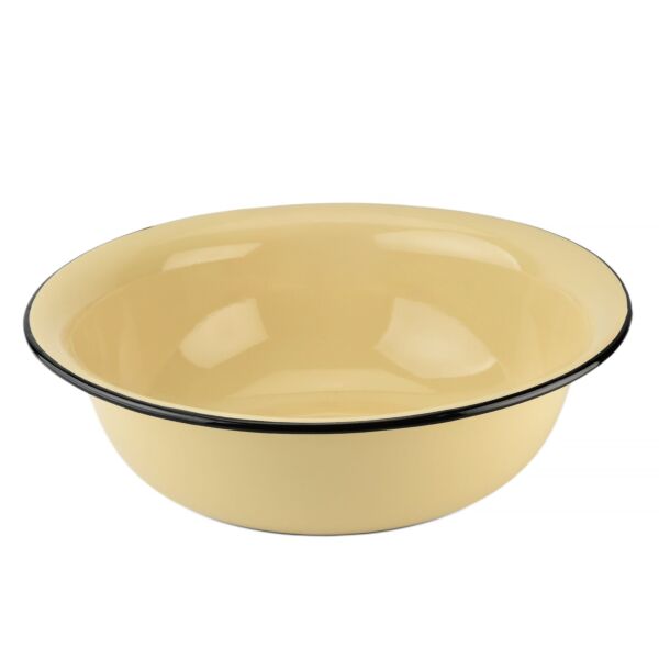 Cream Vintage Enamel Basin