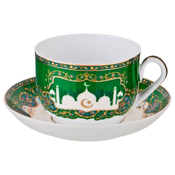 Surah Porcelain Cup and Saucer Set
