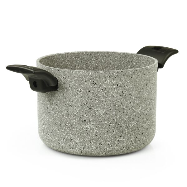 Italian Nonstick Granite Deep Stock Pot - Flonal MONOLITE 