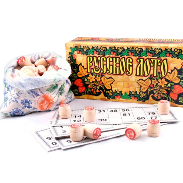 Russian Bingo Game Set