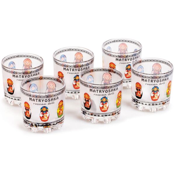 Matryoshka Shot Glasses Set of 6