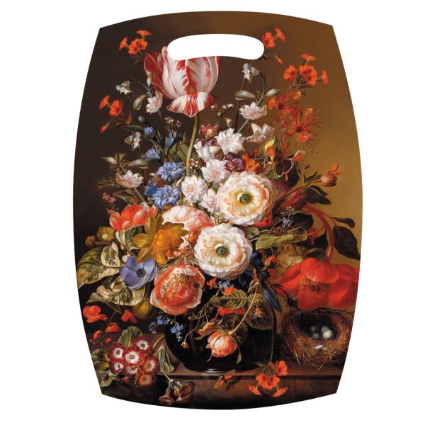 Fall Bouquet Wooden Cutting and Serving Board