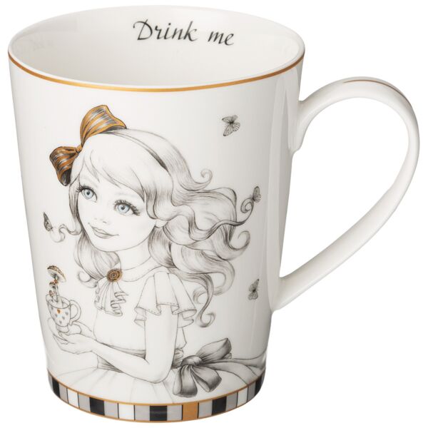 Alice in Wonderland Cheshire Cat Porcelain Mug
