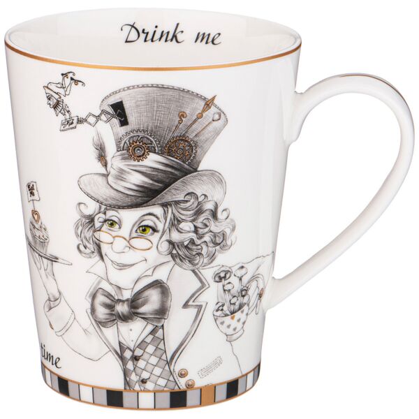 Alice in Wonderland The Mad Hatter Porcelain Mug